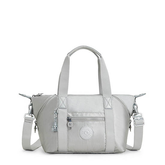 Kipling Art Mini Metallic Axelväska Silver | SE 1834PJ